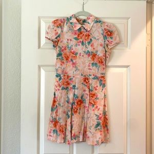Floral Ref Mini Dress